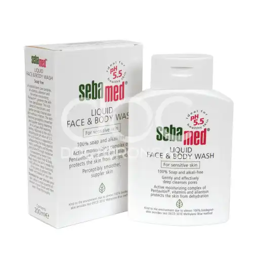 Sebamed Face And Body Wash Liquid 200ml