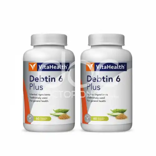 VitaHealth Debtin 6 Plus Capsule 60s x2