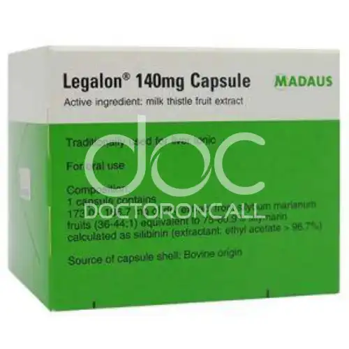 Legalon (Silymarin) 140mg Capsule 100s