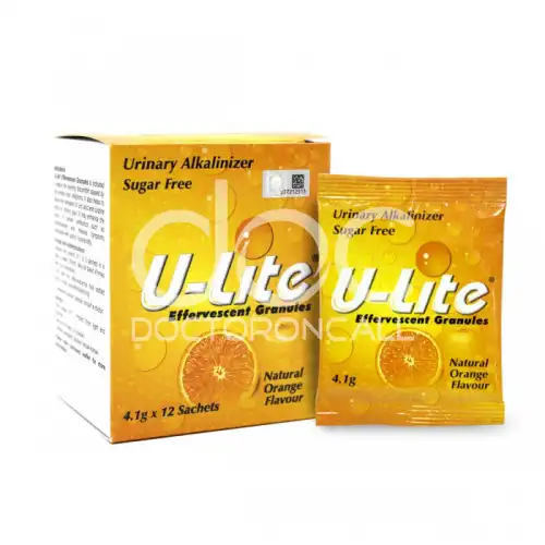 U-Lite (Urinary Alkalinizer) Effervescent Granule 12s