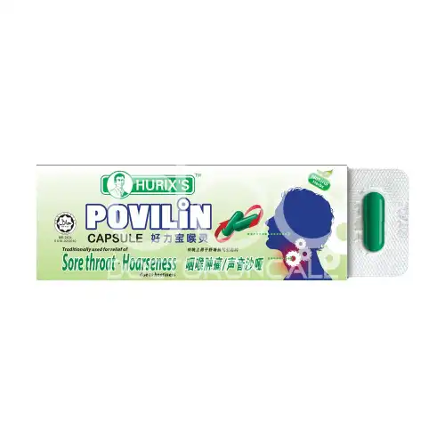Hurixs Povilin Capsule 6s (Strip)