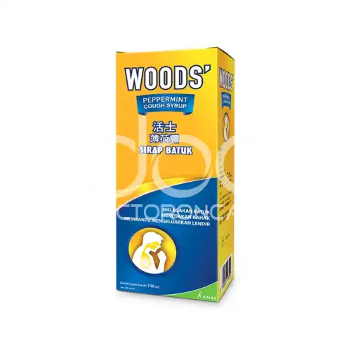 Woods Peppermint Cough Syrup Adult 100ml