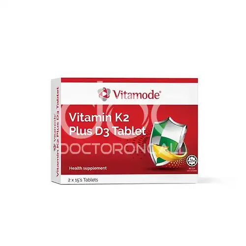Vitamode Vitamin K2 Plus D3 Tablet 30s