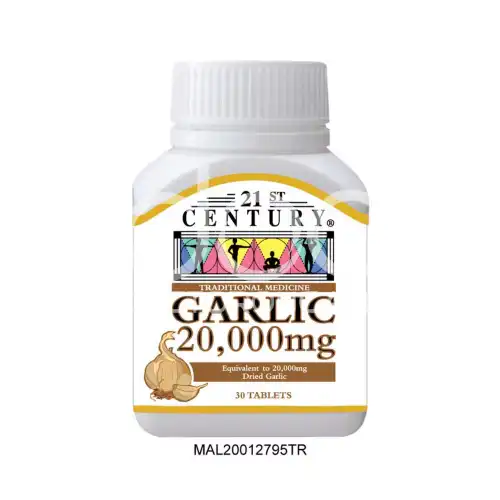 21st Century Garlic 20,000mg Tablet 30s