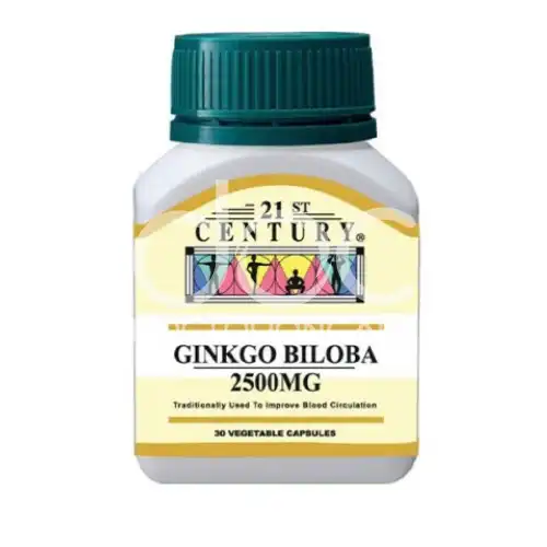 21st Century Ginkgo Biloba 2500mg Capsule 30s