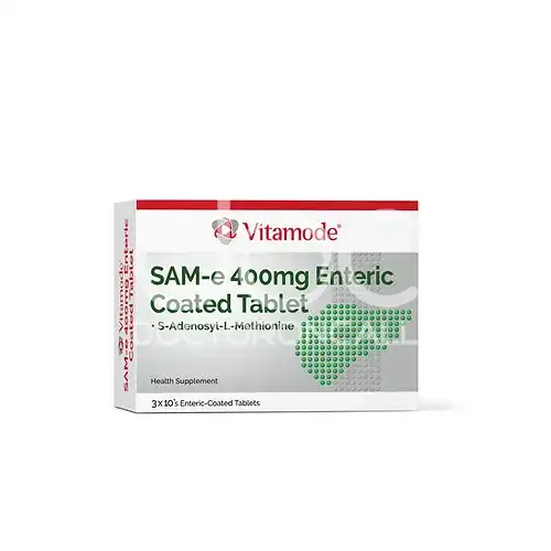 Vitamode SAM-e 400mg Enteric Coated Tablet 30s
