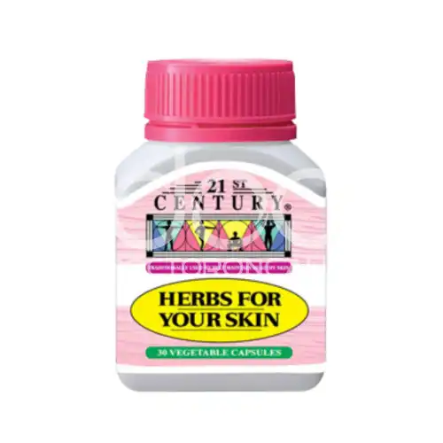 21st Century Herbs For Your Skin Capsule 30s