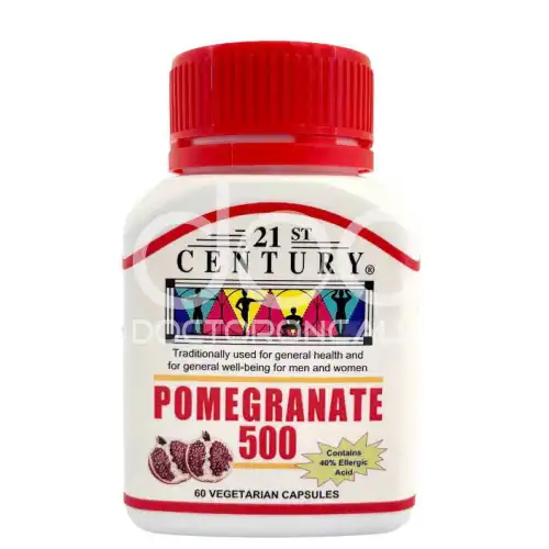 21st Century Pomegranate 500mg Capsule 60s