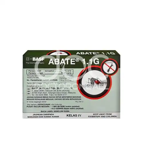 Abate 1.1g Aedes Mosquito Larvae Killer 10g 10 Sachets