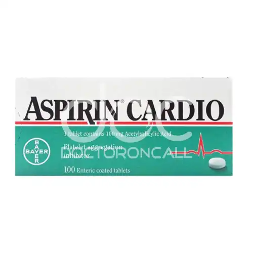Aspirin Cardio 100mg Tablet 100s