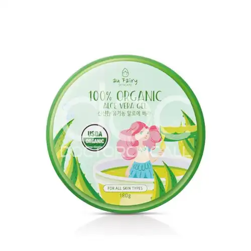 Au Fairy 100% Organic Aloe Vera Gel 180ml