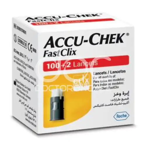Accu-Chek FastClix Lancets 100's + 2's