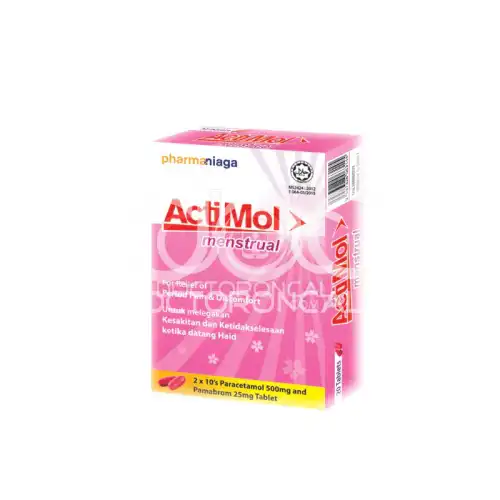 Actimol Menstrual Tablet 20s