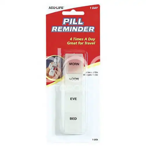Acu-Life 1 Day (Daily) Pill Reminder 1s