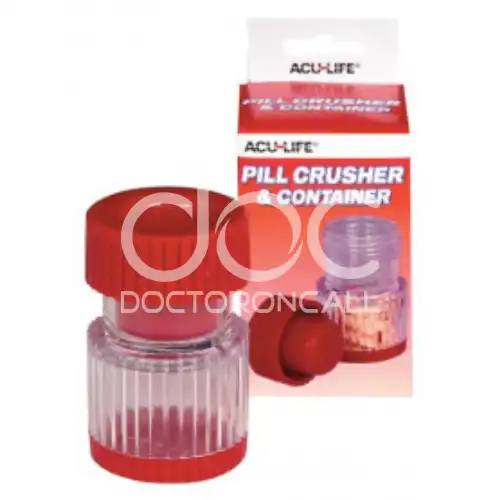 Acu-Life Pill Crusher & Container 1s