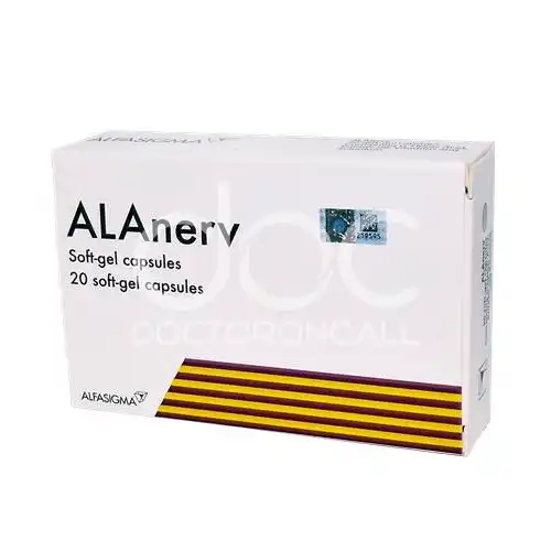 Alanerv Soft Gelatin Capsule 20s