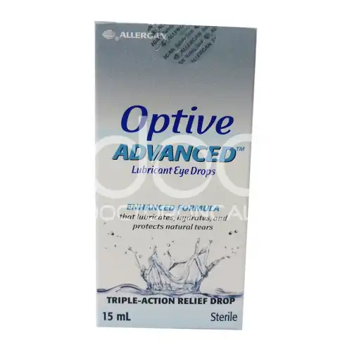 Allergan Optive Advanced Lubricant Eye Drops 15ml