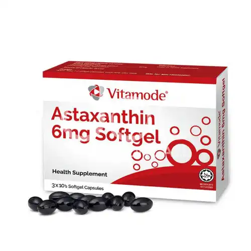 Vitamode Astaxanthin 6mg Capsule 30s