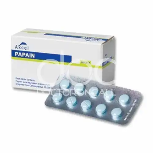 Axcel Papain 10000u Tablet 10s