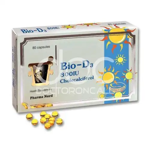 Bio D3 (Vitamin D3) 800IU Capsule 80s