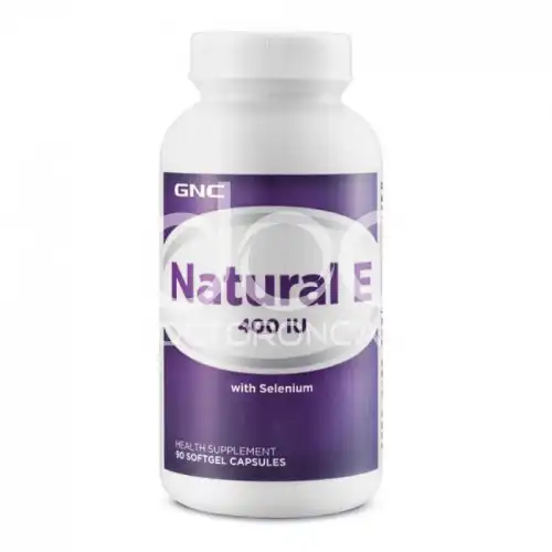 GNC Natural E 400 With Selenium Capsule 90s