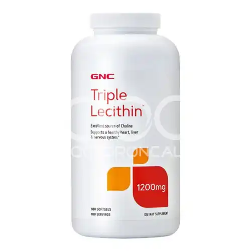 GNC Triple Lecithin Capsule 180s