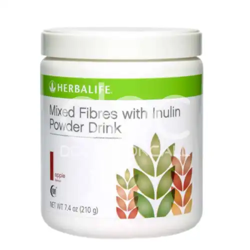 Herbalife Mixed Fibres with Inulin Powder Drink - Apple Flavour 210g