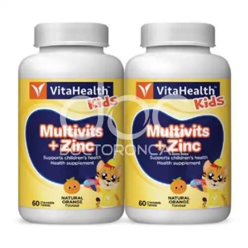 VitaHealth Robovites Multivitamin + Zinc Tablet 60s x2