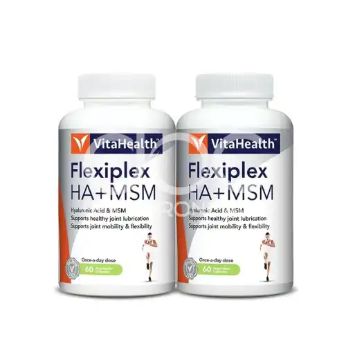 VitaHealth Flexiplex Hyaluronic Acid & MSM Tablet 60s x2