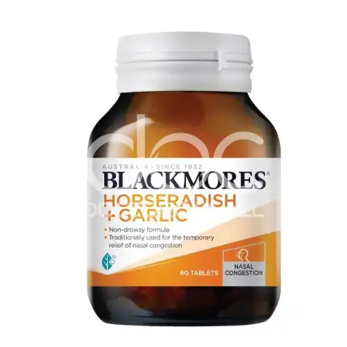 Blackmores Horseradish + Garlic Tablet 60s