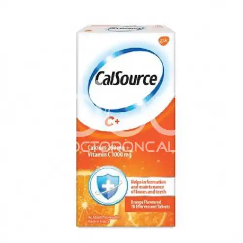 Calsource Tab Eff 260mg+ C Tablet 10s