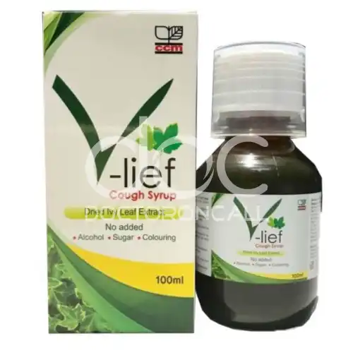 V-lief Dried Ivy Leaf Extract Cough Syrup 100ml