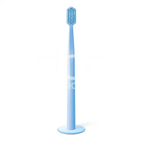 Ukiwi Natural Oral Care Macaron Ultra Wide Toothbrush (Blueberry) Blue 1 Unit