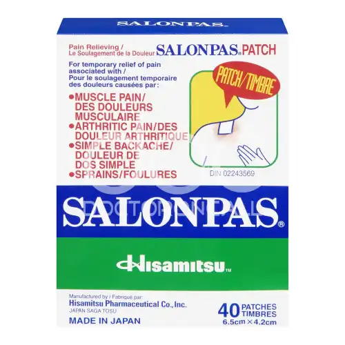 Salonpas Patch 40s 1 box