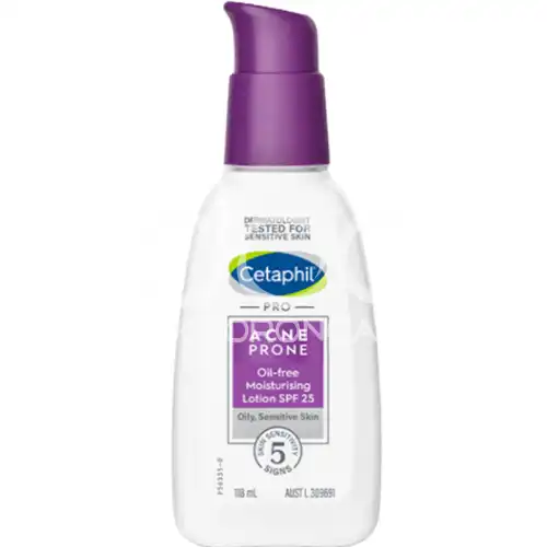 Cetaphil Pro Acne Prone Oil Free Moisturising Lotion SPF25 118ml