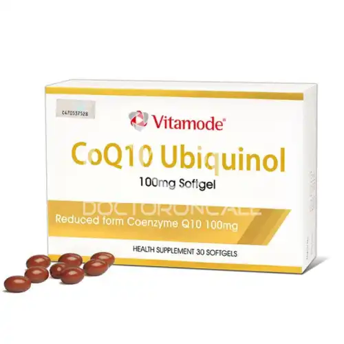 Vitamode CoQ10 Ubiquinol 100mg Softgel 30s x2