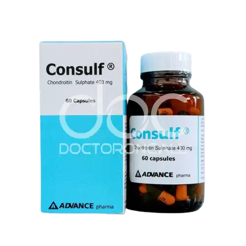 Consulf (Chondroitin Sulfate) 400mg Capsule 60s