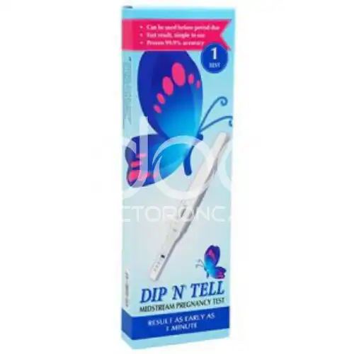 Dip N Tell Midstream Pregnancy Test 1 Unit
