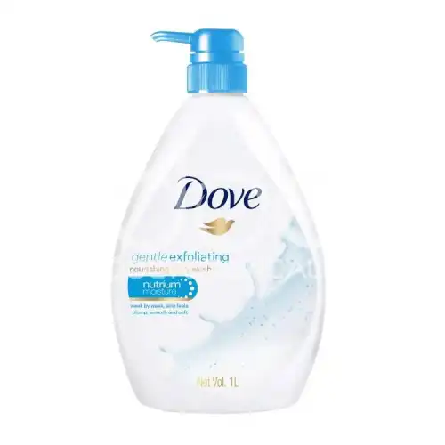 Dove Gentle Exfoliating Body Wash 1L