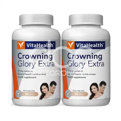 VitaHealth Crowning Glory Extra Capsule 90s x2