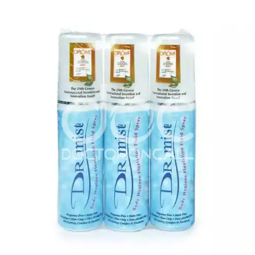 Dr Mist Body Spray 75ml x3