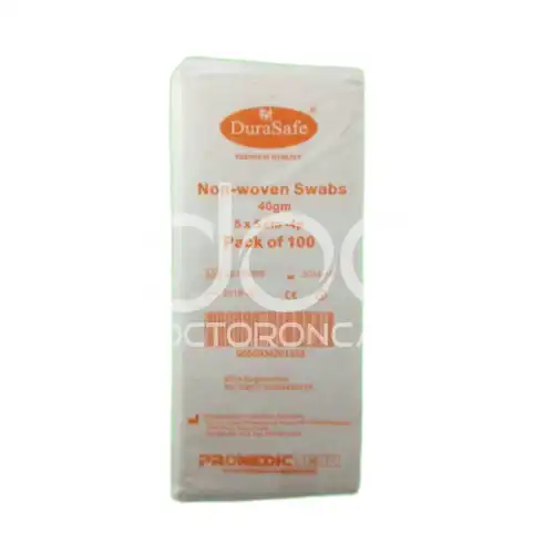 Durasafe Non Woven Gauze Swab 5cm x 5cm x 4 Ply 100's