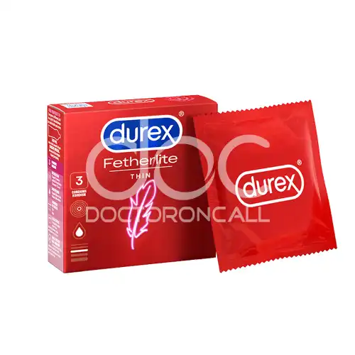 Durex Fetherlite Easy On Condom 3s