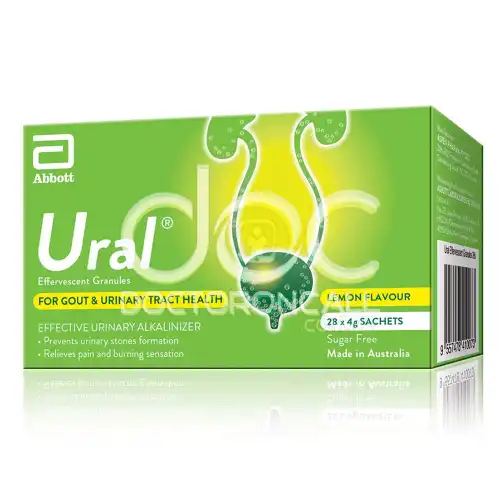 Ural Effervescent (Urinary Alkalinizer Granule 28s