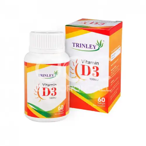Trinley Vitamin D3 1000IU Softgels 60s