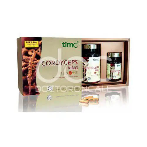 Timo Cordyceps King Capsule 120s + 30s