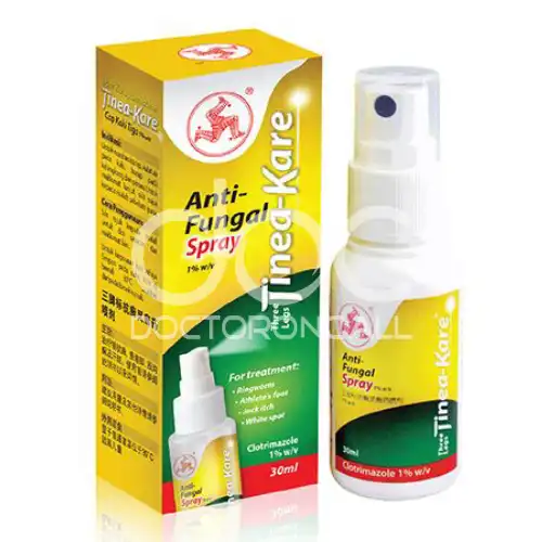 Three Legs Tinea-Kare Anti Fungal Spray 30ml