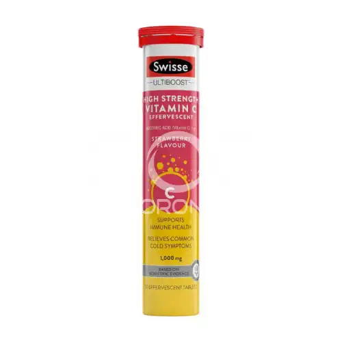 Swisse Ultiboost Vitamin C 1000mg Effervescent Tablet 20s