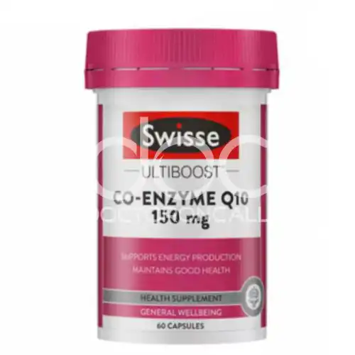 Swisse Ultiboost Co-Enzyme Q10 150mg Capsule 60s
