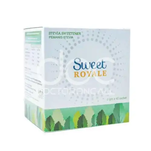 Sweet Royale Stevia (Green Stevia) Sachet 40s